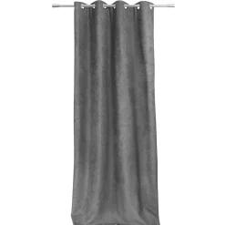 Rideau thermique aspect velours 
