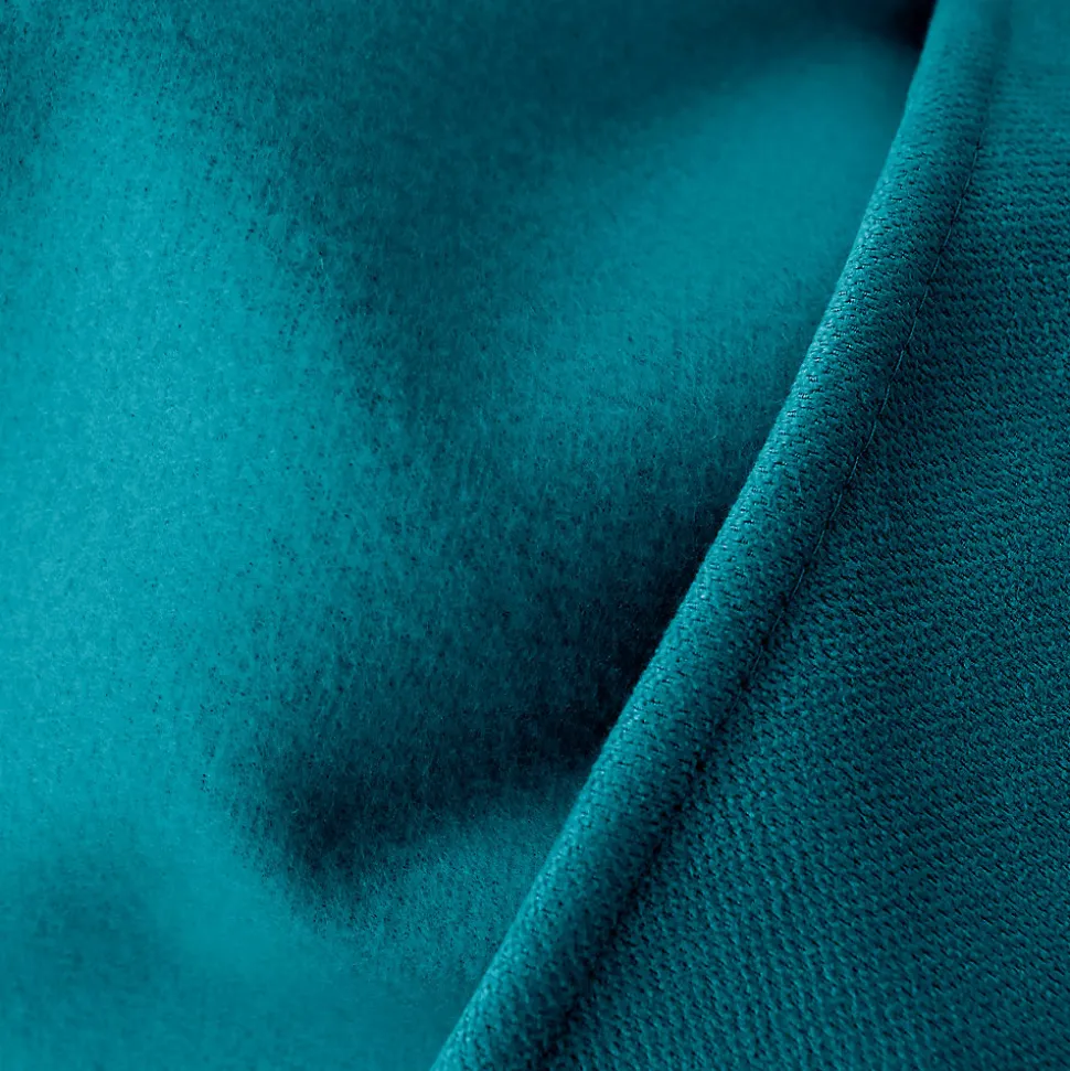 Rideau thermique doublé (135x240 cm - Bleu Canard)