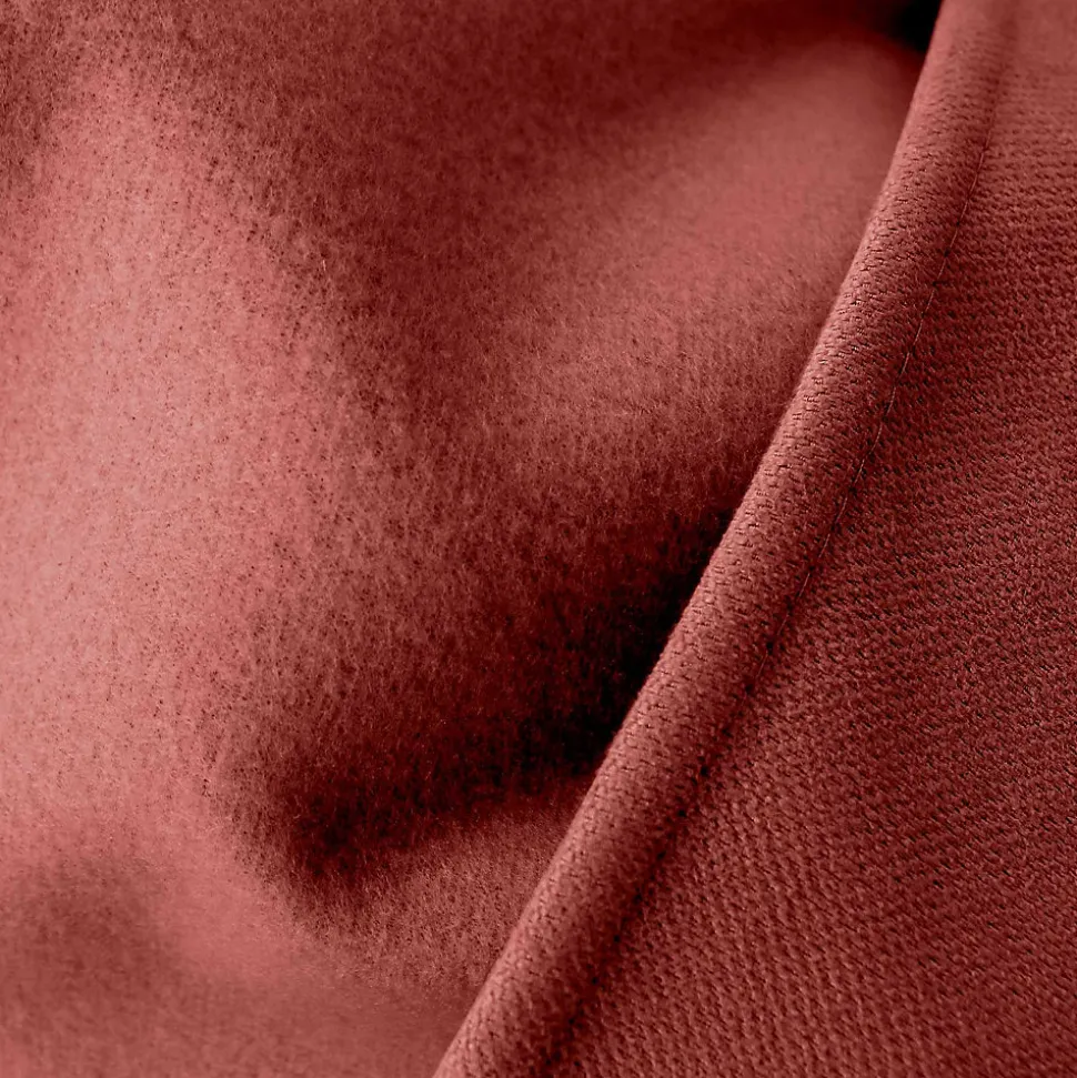 Rideau thermique doublé (135x240 cm - Brique)