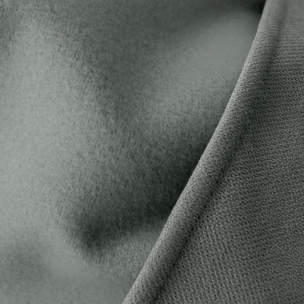 Rideau thermique doublé (135x240 cm - Gris clair)