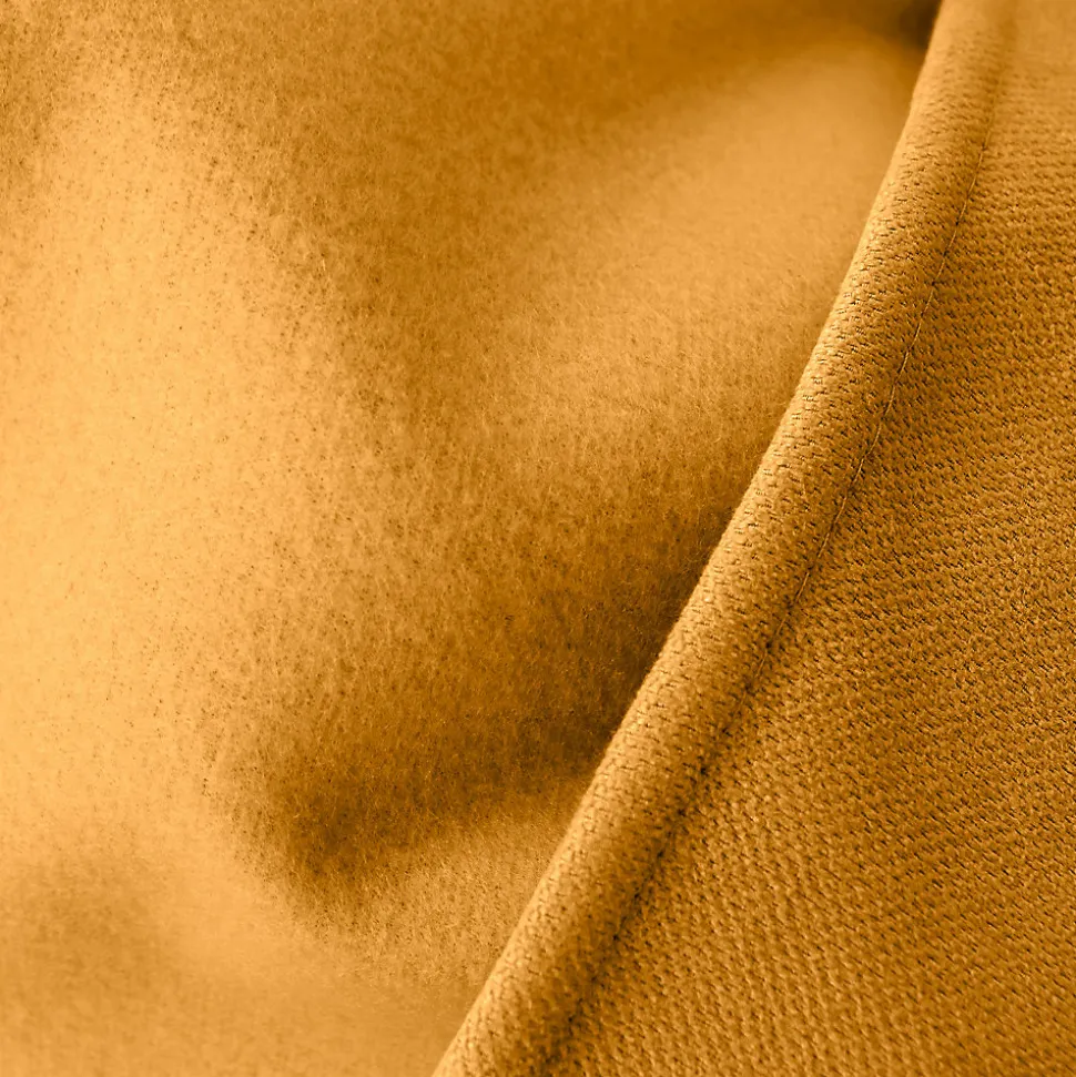 Rideau thermique doublé (135x240 cm - Jaune moutarde)