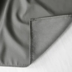 Rideau thermique en microfibre doublée (135x240 cm - Gris clair)