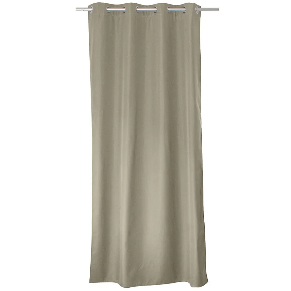 Rideau thermique en microfibre doublée (135x180 cm - Naturel)