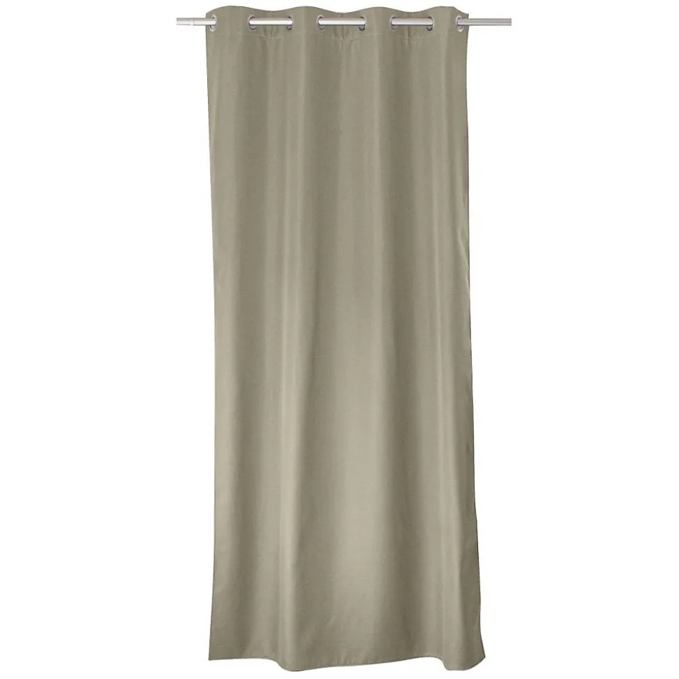 Rideau thermique en microfibre doublée (135x180 cm - Naturel)