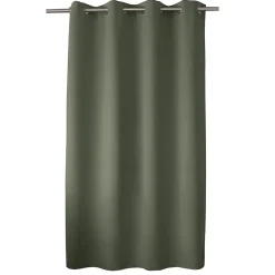 Rideau thermique en microfibre doublée (135x180 cm - Vert)