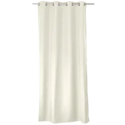 Rideau thermique en microfibre doublée (135x180 cm - Ecru)