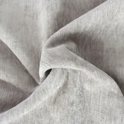 Rideau thermique en velours doublé polaire (140x260 cm - Gris clair)