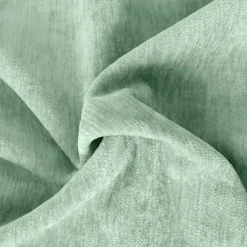 Rideau thermique en velours doublé polaire (140x260 cm - Céladon)