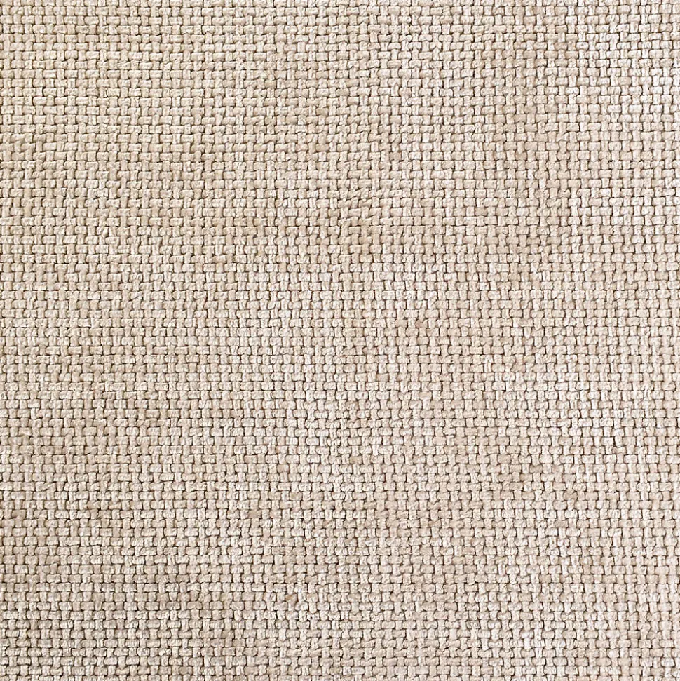 Rideau thermique et phonique velours chenille (135x260 cm - Blanc cassé)