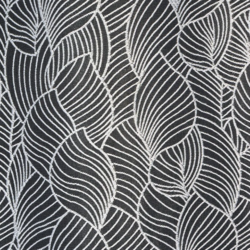 Rideau Thermique Fantaisie à œillets 135x240cm, prêt à Poser Anthracite.