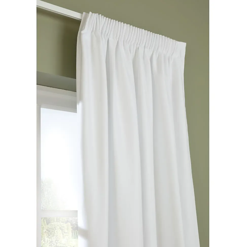 Rideau thermique Galon fronceur Blanc MC720 130 x 250 (LxH)