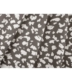 Rideau thermique obscurcissant et phonique "bouleau" 140 x 240 cm motif tacheté - 140x240cm - Gris anthracite
