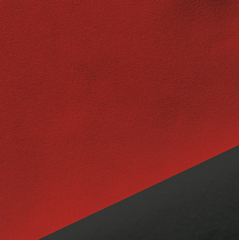 Rideau thermique occultant 100% doublure polaire (140x260 cm - Rouge)