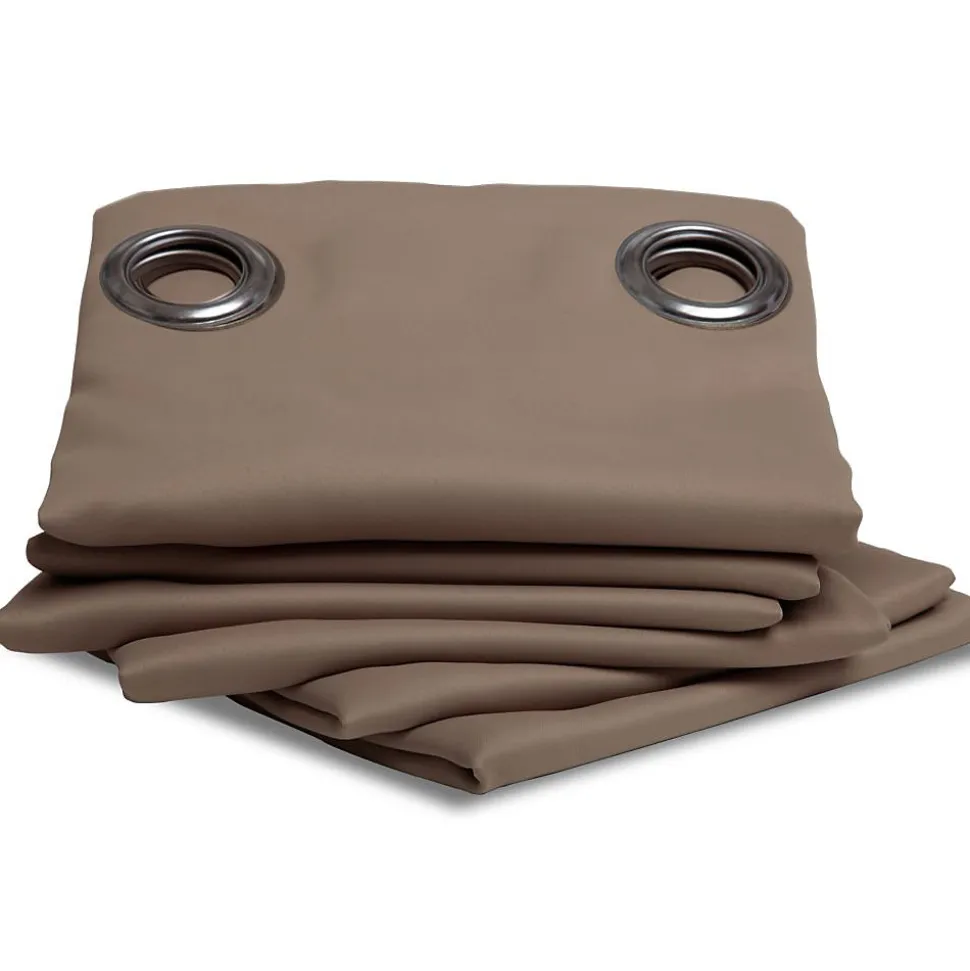 Rideau thermique occultant Oeillets Beige MC8220 140 x 260 (LxH)