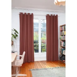 Rideau thermique Oeillets Rouge MC7005 130 x 250 (LxH)