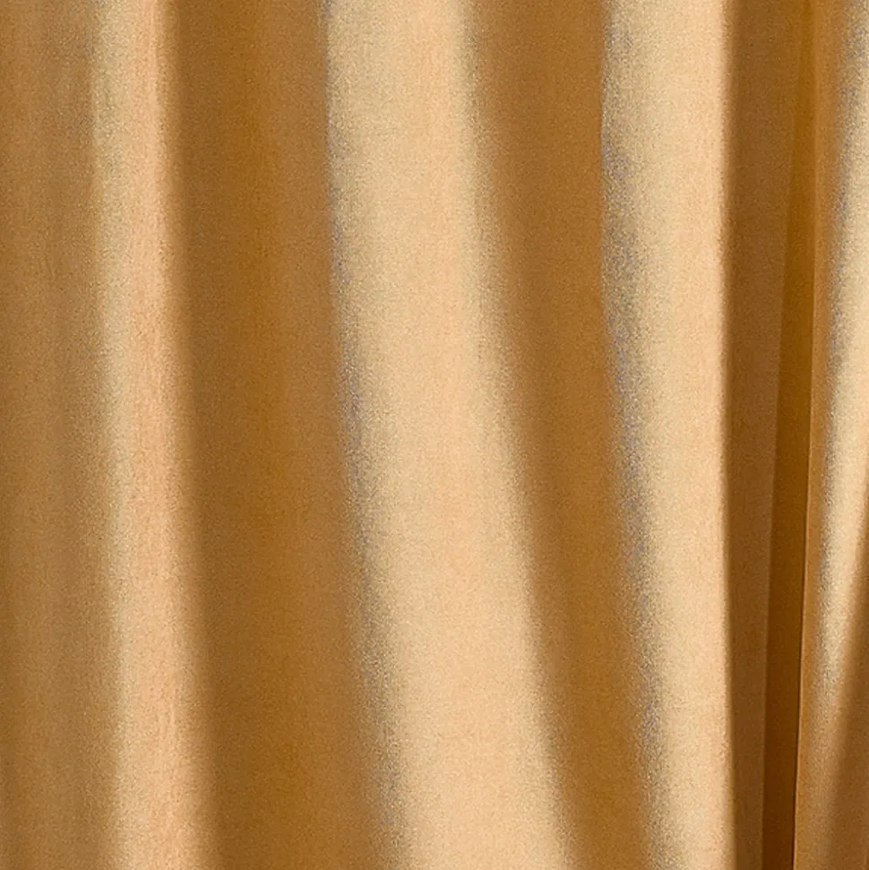 Rideau thermique phonique et semi occultant KONFOR (140x260 cm - Jaune Ocre)