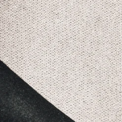 Rideau thermique phonique et semi occultant KONFOR (140x260 cm - Blanc cassé)