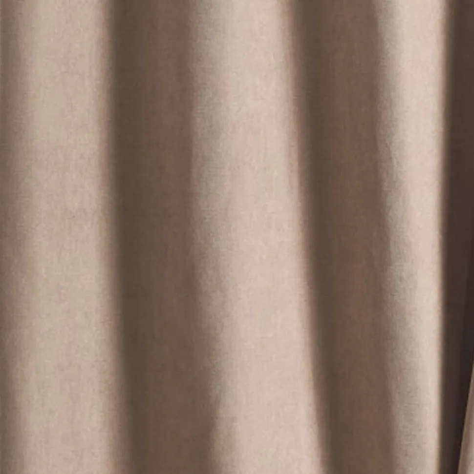 Rideau thermique phonique et semi occultant KONFOR (140x300 cm - Beige)