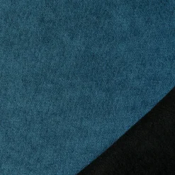 Rideau thermique phonique et semi occultant KONFOR (140x260 cm - Bleu Paon)