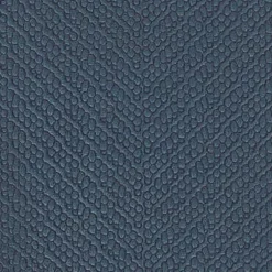 Rideau Thermique Velours frappé doublé polaire à œillets 140x240cm prêt a poser, Bleu Indigo