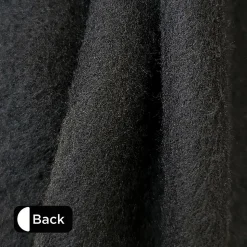 Rideau Thermique Velours frappé doublé polaire à œillets 140x240cm prêt a poser, Taupe