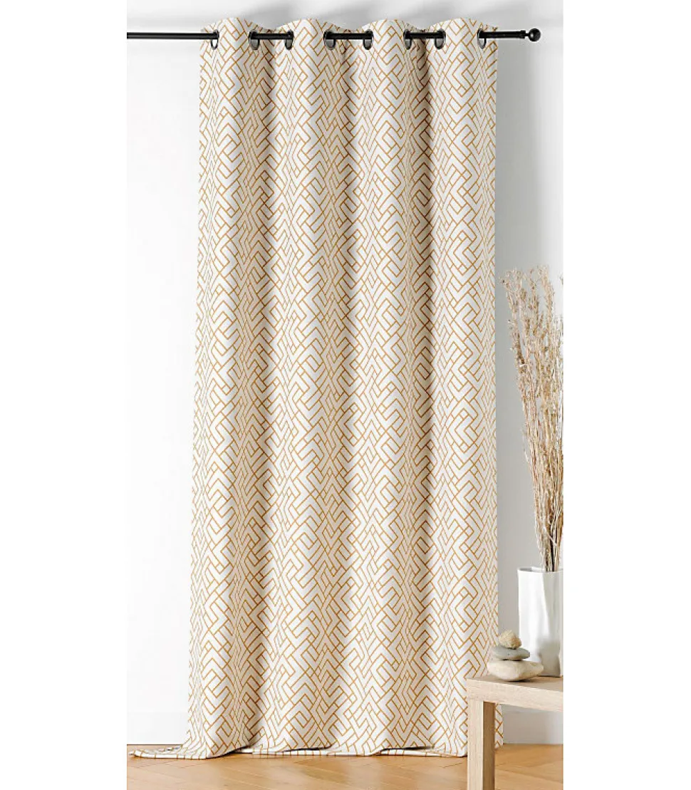 Rideau Thermiques Isolant "Artica" - 140x240cm - Moutarde