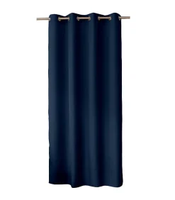 Rideau Uni "Basic" 140 x 240 cm - 140x240cm - Bleu marine
