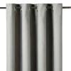 Rideau uni Milone 260 x 140 cm GoodHome gris clair