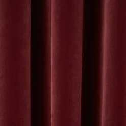 Rideau Velvet Valgreta bordeaux l.140 x H.260 cm