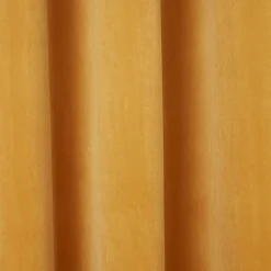 Rideau Velvet Valgreta jaune l.140 x H.260 cm