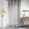 Rideau Voilage "Olonne" 140x240cm Gris