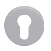 Rosace de fonction rond à visser Duod acier mat blanc Ø52mm