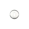 Rosace de fonction rond à visser à serrure Lagow alliage zinc Ø50mm or GoodHome