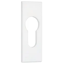 Rosace rectangulaire adhésive blanche - Clé I - Argenta