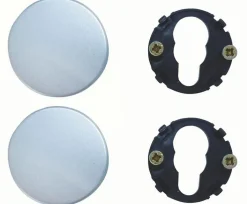 Rosace ronde argent - Borgne - Bercy, Golf, Orca, Actural et Virgule - La paire - Vachette