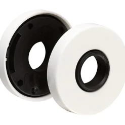 Rosace ronde blanche - Bec de cane - Arcolor 232 et 710 - La paire - Vachette