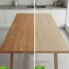 Rouleau adhésif bois chêne clair au mètre - Autocollants Revêtement Adhésif Cuisine Meubles Salle de bain - 60cmx3m