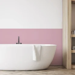 Rouleau adhésif décoratif Vinyle au Mètre - Sticker Lavable Imperméable Mur Cuisine Meubles - 60cmx3m - Rose poudre