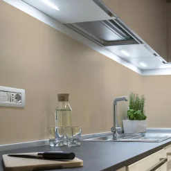 Rouleau adhésif décoratif Vinyle au Mètre - Sticker Lavable Imperméable Mur Cuisine Meubles - 60cmx6m - Taupe