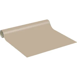 Rouleau adhésif décoratif Vinyle au Mètre - Sticker Lavable Imperméable Mur Cuisine Meubles - 60cmx1m - Taupe