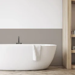 Rouleau adhésif décoratif Vinyle au Mètre - Sticker Lavable Imperméable Mur Cuisine Meubles - 60cmx1m - Taupe