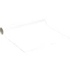 Rouleau adhésif décoratif Vinyle au Mètre - Sticker Lavable Imperméable Mur Cuisine Meubles - 60cmx2m - Blanc