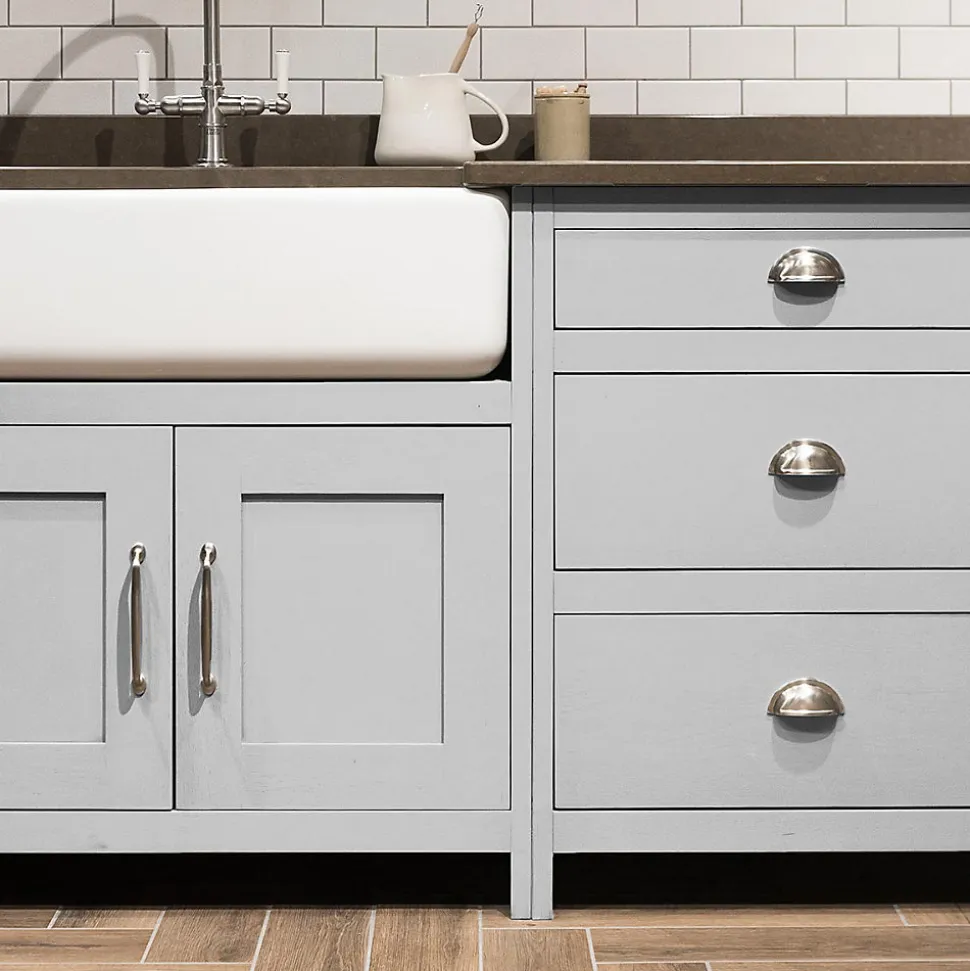 Rouleau adhésif Imperméable Vinyle au Mètre - Sticker Lavable Cuisine Meuble Armoire Porte - 60cmx3m - Gris clair