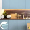 Rouleau adhésif Imperméable Vinyle au Mètre - Sticker Lavable Cuisine Meuble Armoire Porte - 60cmx1m - Bleu poudre