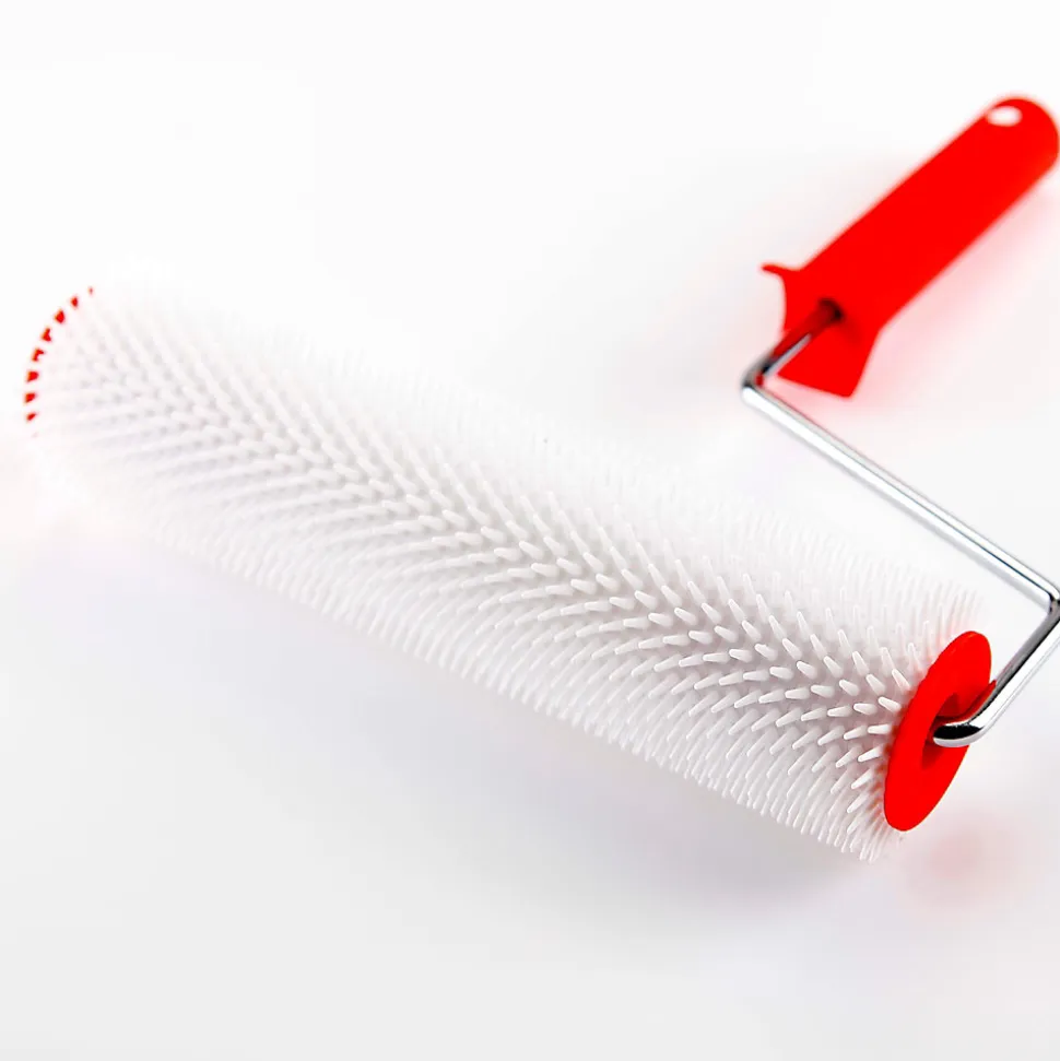 Rouleau débulleur 32 x 26 cm rouge et blanc