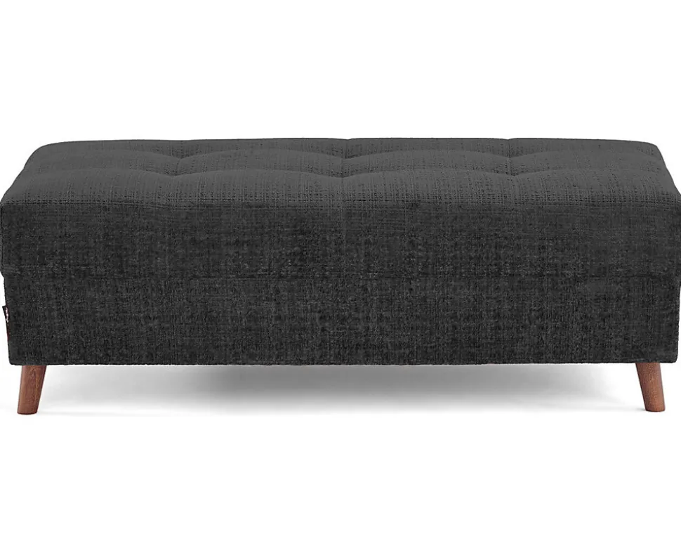 Rune - pouf en velours texturé - Lisa Design
