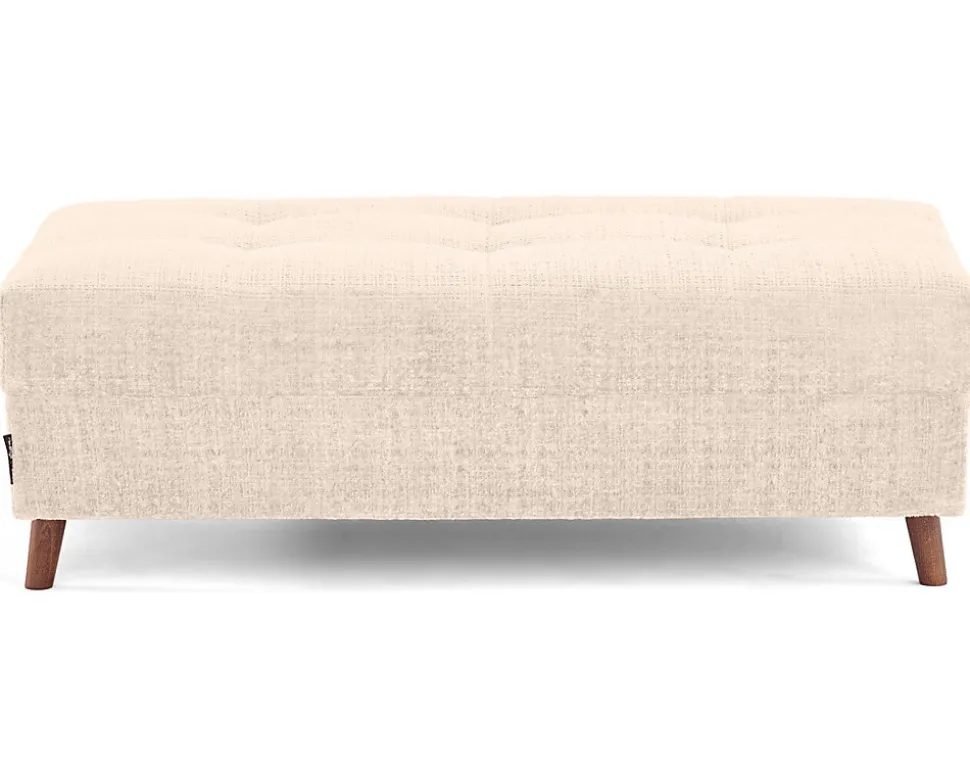 Rune - pouf en velours texturé - Lisa Design
