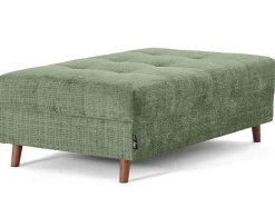 Rune - pouf en velours texturé - Lisa Design