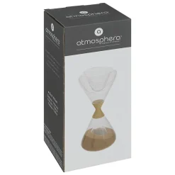 Sablier déco en verre H19,5cm - Atmosphera