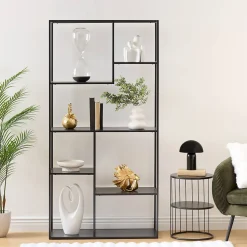 Sablier Mani H.45cm verre assorti- Blanc- Atmosphera